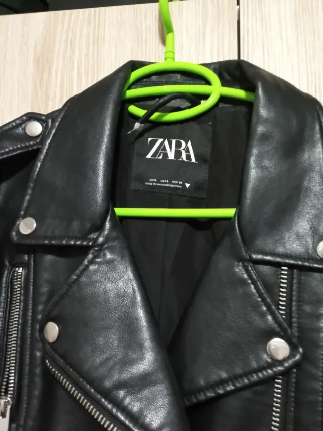 Chaqueta Zara Negra Talla M