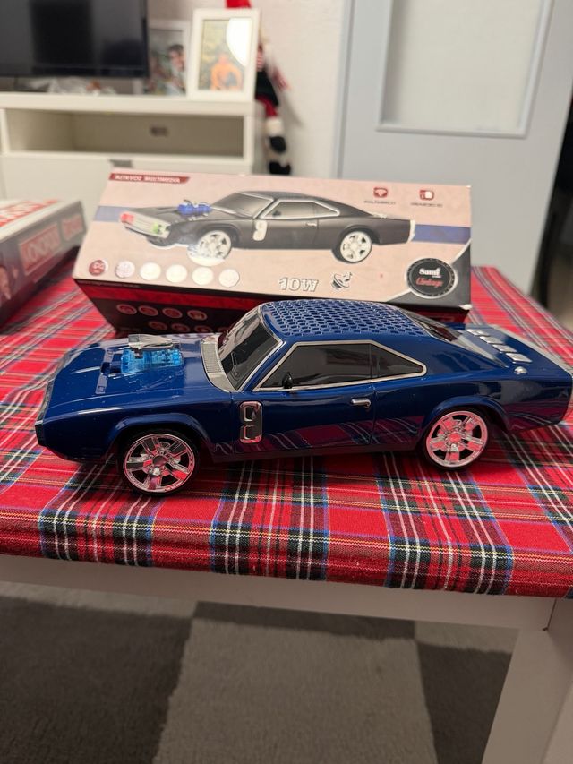 Altavoz  Multimedia Coche Azul 10W