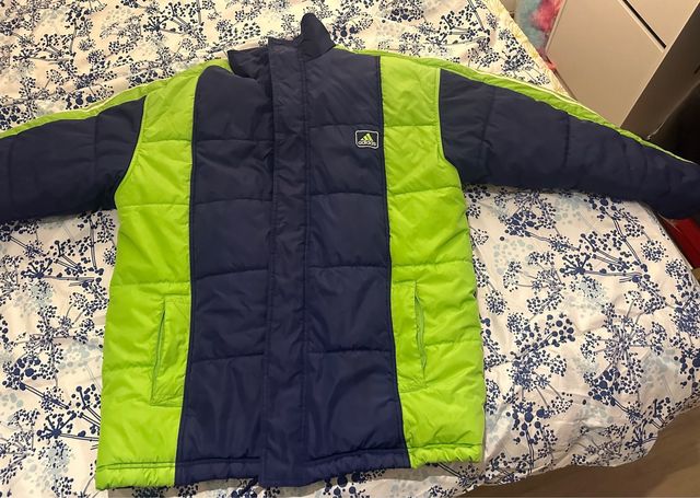 Chaqueta Adidas Azul y Verde