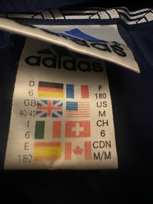 Chaqueta Adidas Azul y Verde