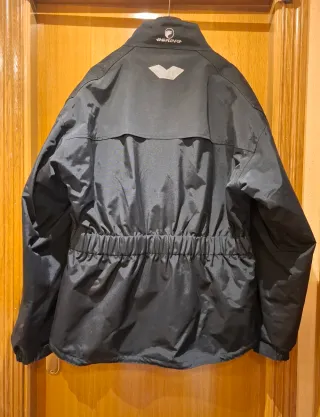 Chaqueta Moto Negra Hombre