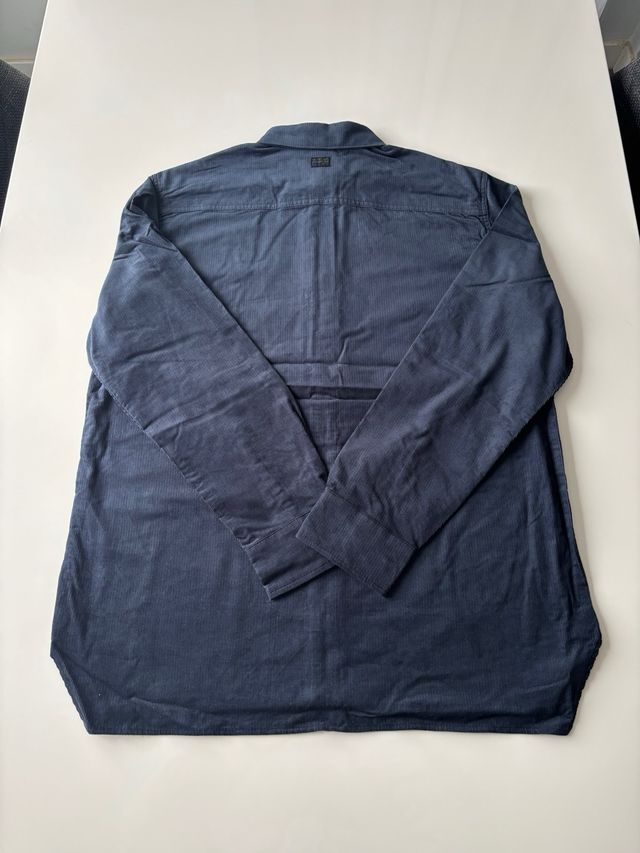 Camisa de pana azul G-Star nueva