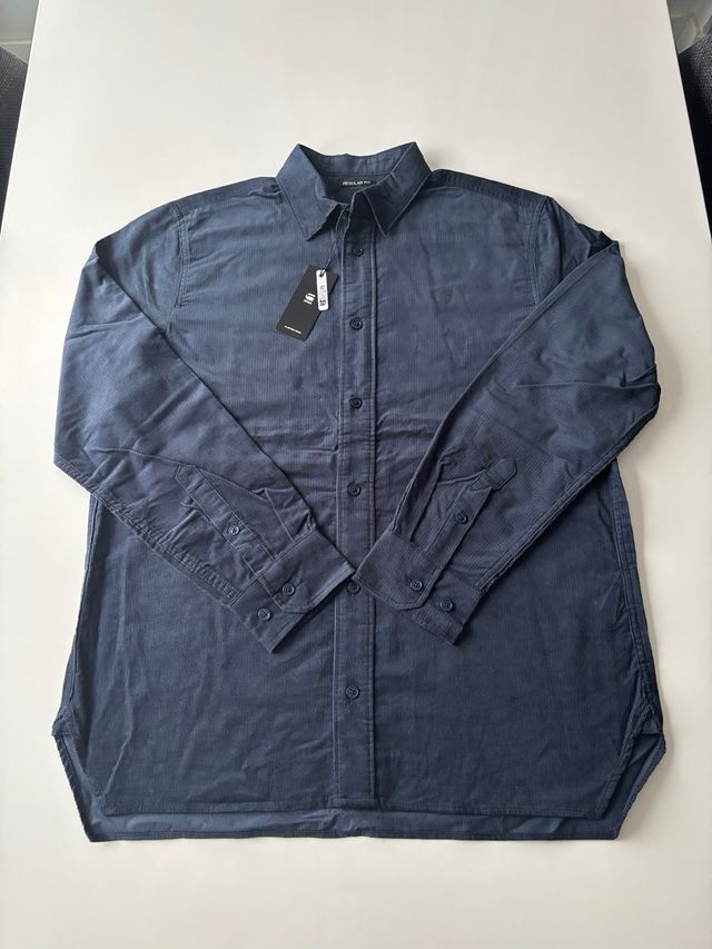 Camisa de pana azul G-Star nueva