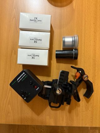 Telescopio Celestron 130eq motorizado + Accesorios