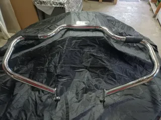 Defensas Mustache Cromadas - Fat Boy