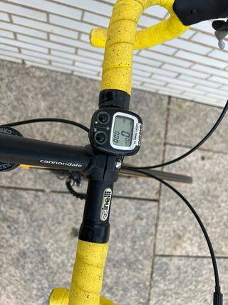 Bicicleta Carretera Cannondale R500 Amarilla