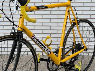 Bicicleta Carretera Cannondale R500 Amarilla
