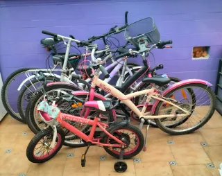 Lote 5 Bicicletas Varias Tallas