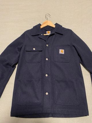 Abrigo Carhartt Azul  Navy Heather Gil Coat