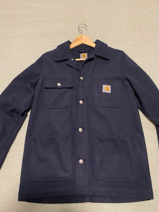 Abrigo Carhartt Azul  Navy Heather Gil Coat