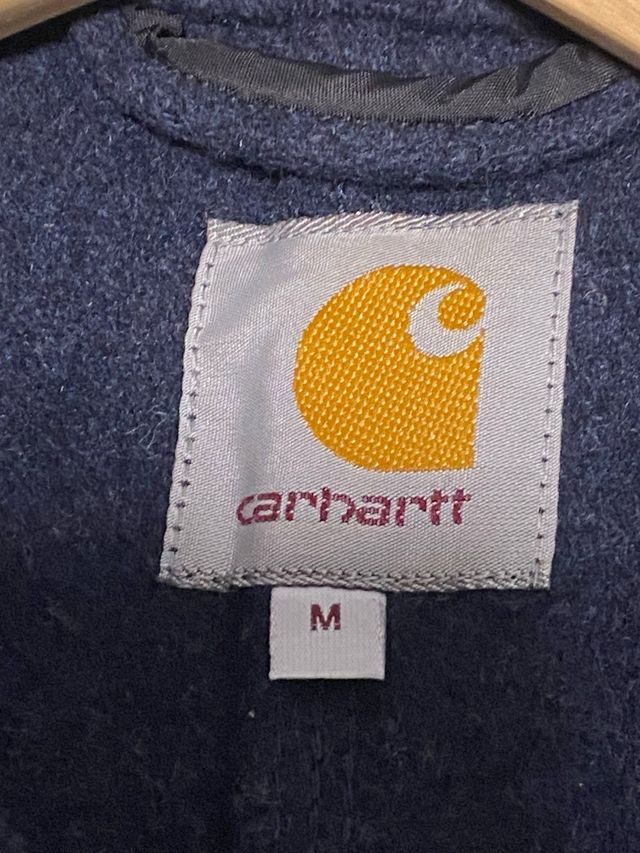 Abrigo Carhartt Azul  Navy Heather Gil Coat