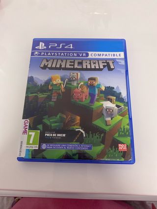 Minecraft PS4 VR Compatible