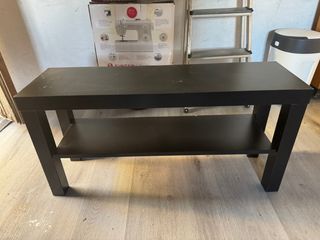 Mueble TV IKEA negro madera