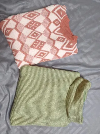 Lote 2 jerseys mujer talla única