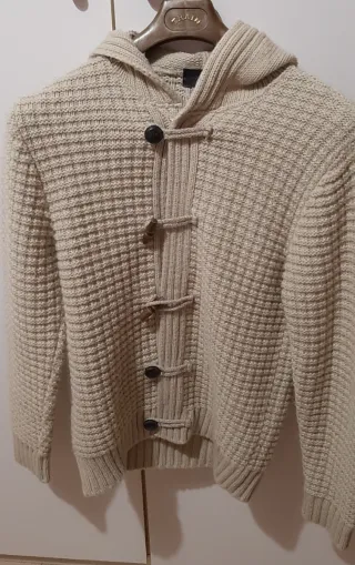 Cardigan Urban Ring Uomo L Beige