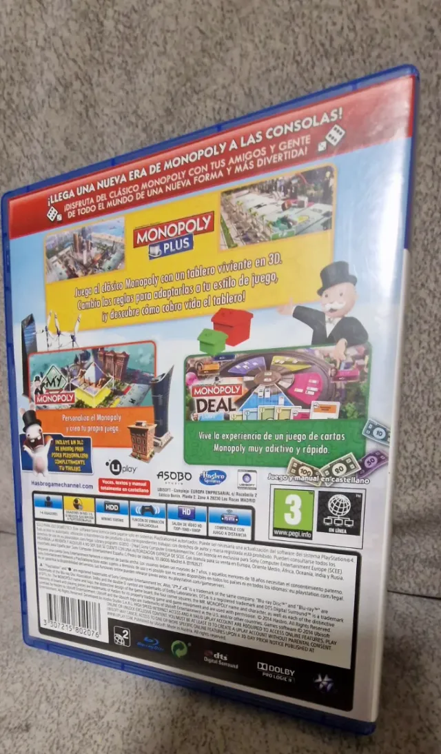 Monopoly Family Fun Pack PS4