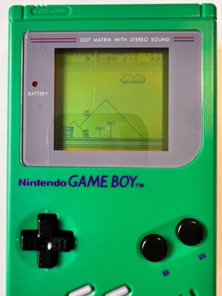 Game Boy DMG Verde + Super Mario Land