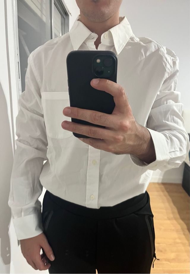 Camisa blanca de vestir