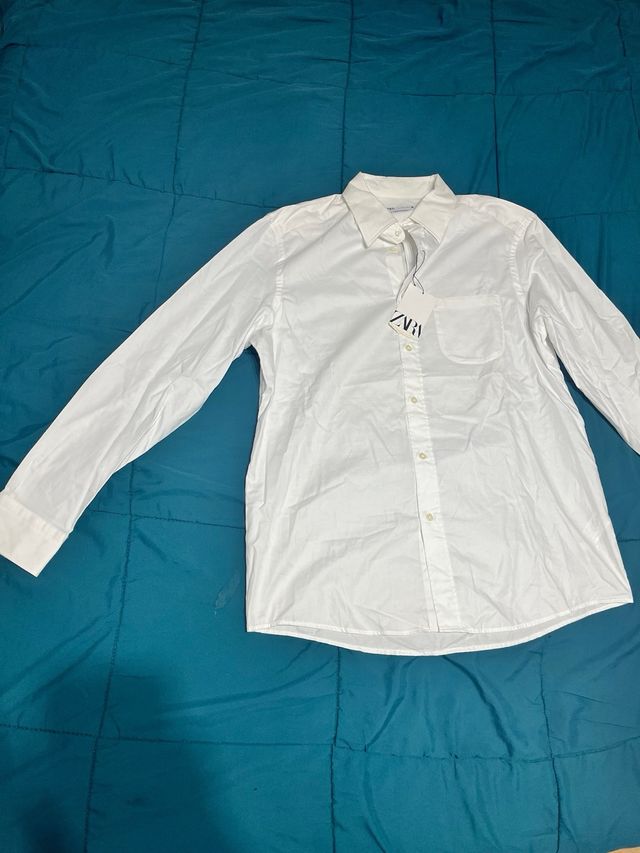 Camisa blanca de vestir