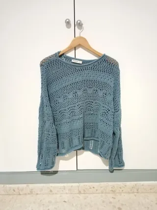 Jersey de punto calado Stradivarius