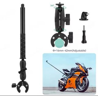 Pacchetto selfie stick 1,17m + supporto GoPro insta