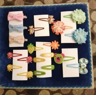 Lote tocados niña varios