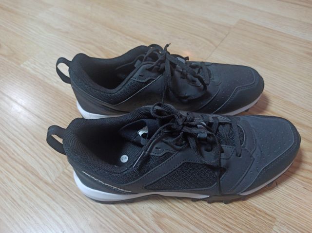Zapatillas ciclismo Rockrider talla 42 con calas