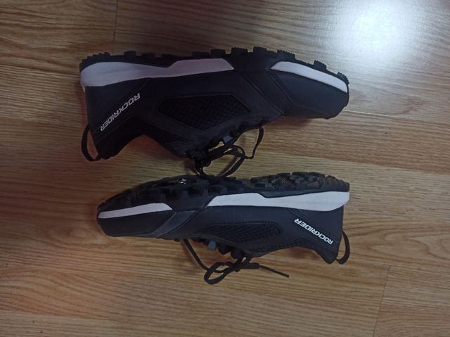 Zapatillas ciclismo Rockrider talla 42 con calas