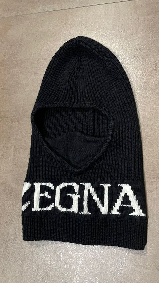 Ermenegildo zegna wool balaclava passamontagna