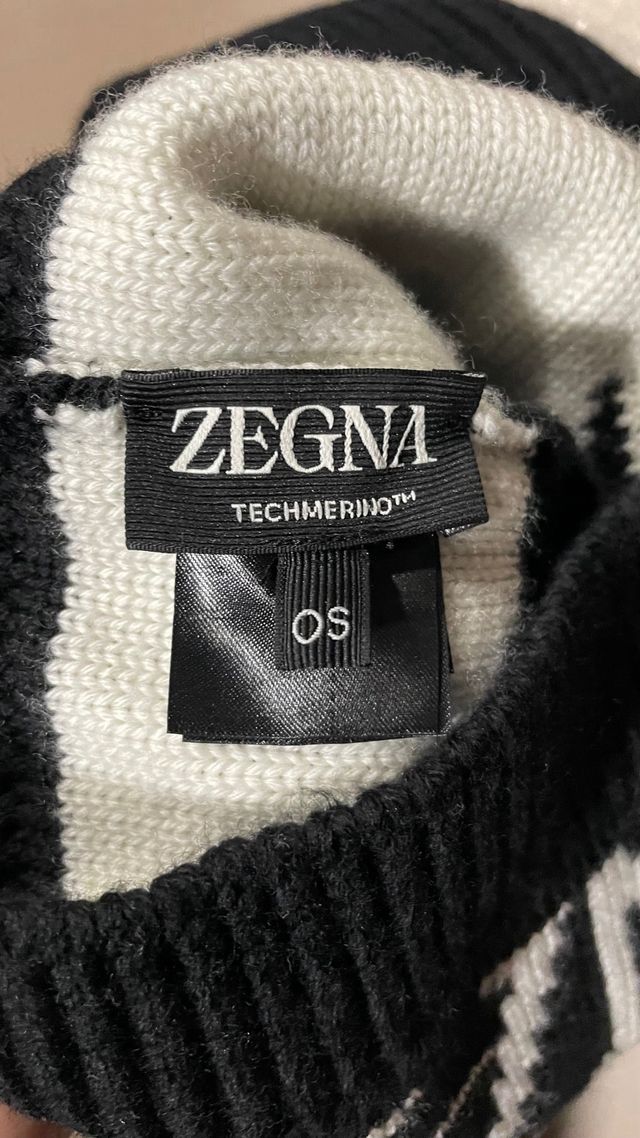 Ermenegildo zegna wool balaclava passamontagna