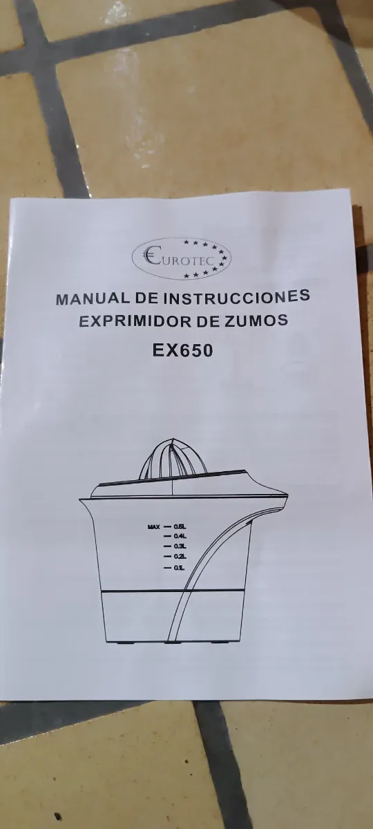 Exprimidor Eurotec Bi-Direcional
