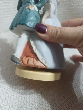 Pareja musical vintage porcelana