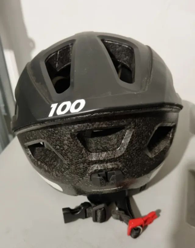 Casco Ciclismo Btwin 100 Negro
