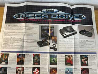 Póster Catálogo Sega Super Monaco GP