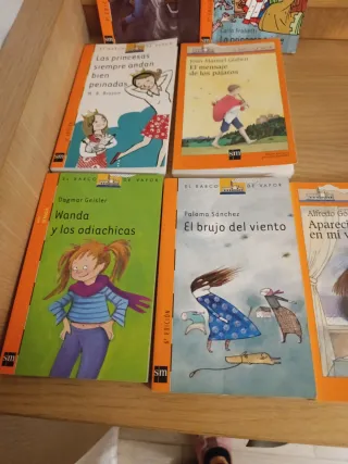 Libros barco de vapor serie naranja