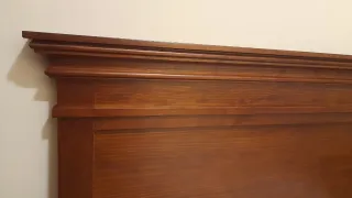 Mesita de noche y Cabecero nuevo madera.