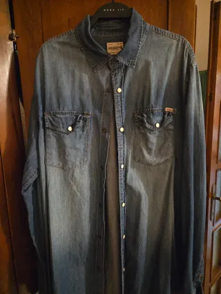 Camicia jeans Vintage uomo