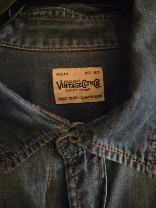 Camicia jeans Vintage uomo