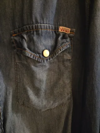 Camicia jeans Vintage uomo