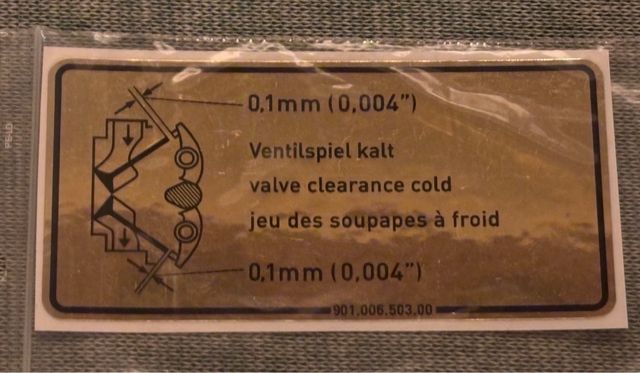 Porsche 911 2.7 - 3.0  Juego Placas Adhesivas