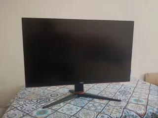 Monitor Gamer AOC Negro/Rojo