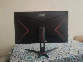 Monitor Gamer AOC Negro/Rojo