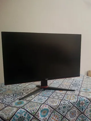 Monitor Gamer AOC Negro/Rojo