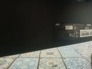 Monitor Gamer AOC Negro/Rojo