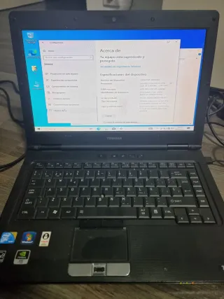 Portátil Toshiba Negro