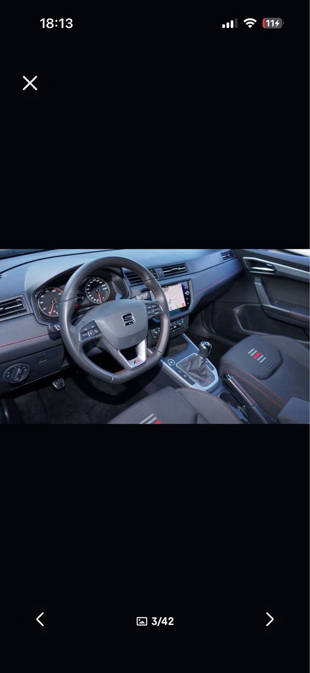 SEAT ARONA FR 1.0 TGI LED 2021 67.232 KMS 90 CVS