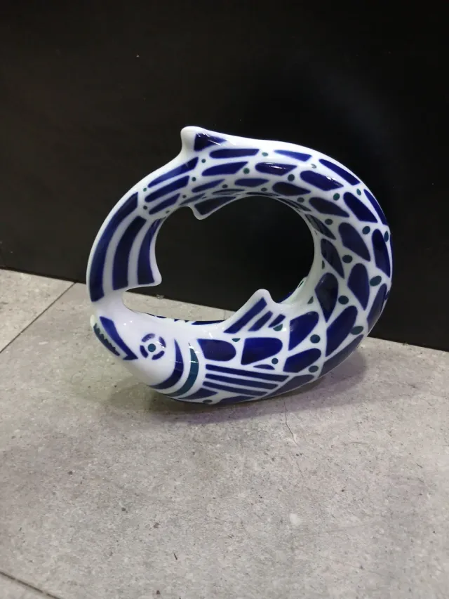 Figura Ouroboro Sargadelos Cerámica