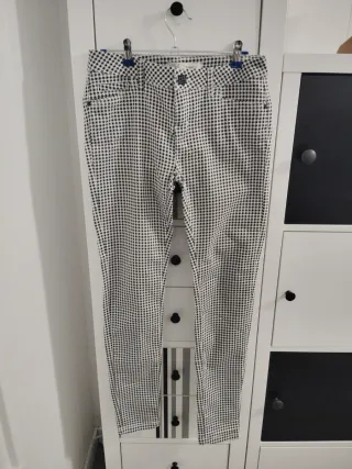 Pantalón cuadros chica
