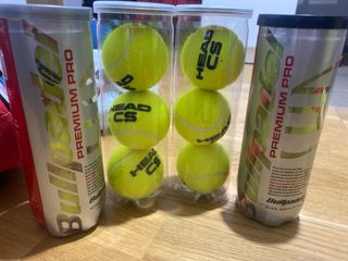 Pelotas de pádel Head y Bullpadel