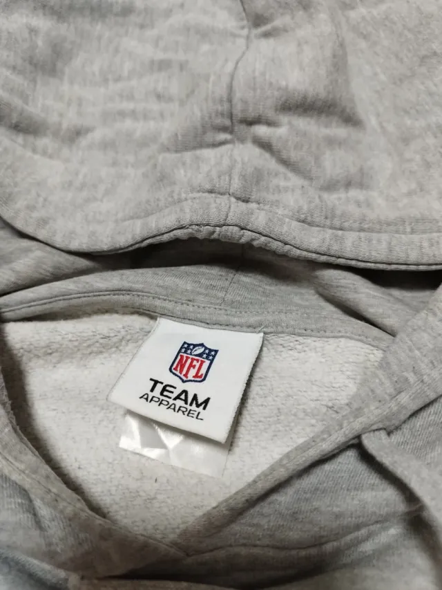 Sudadera San Francisco 49ers Gris con Capucha